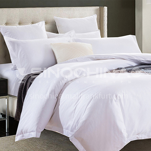 Four piece Satin bedding for Hotel BDK-NICE-Satin bed linen